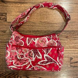 Vera Bradley pink paisley shoulder bag/purse